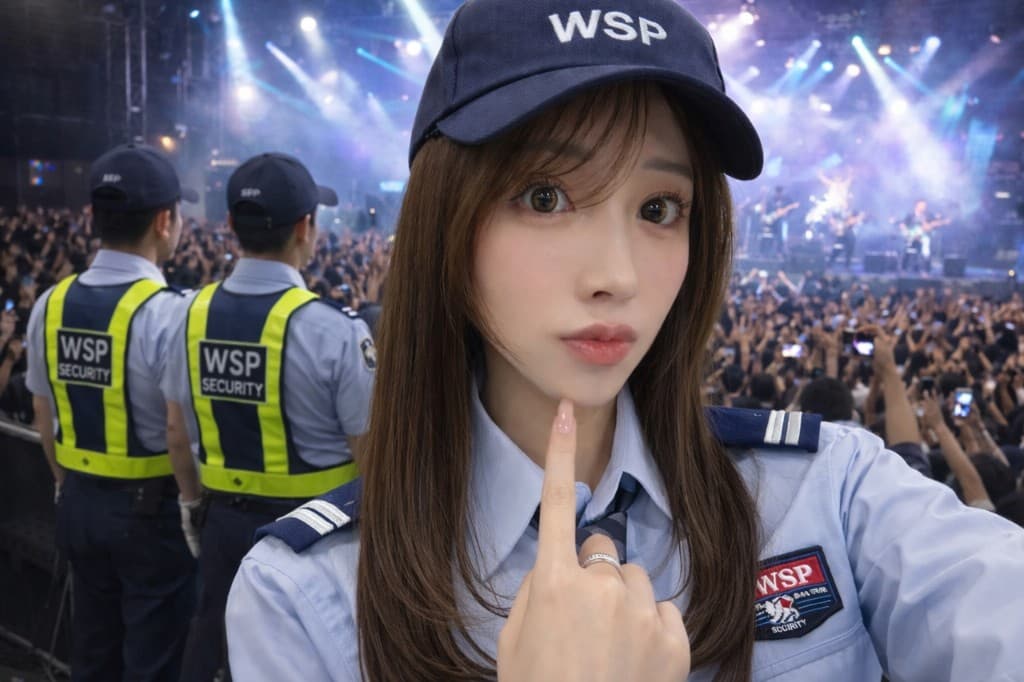 TOP ONのイベント警備スタッフ(ライブ会場での警備風景)